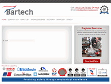 Tablet Screenshot of bartechmarine.com